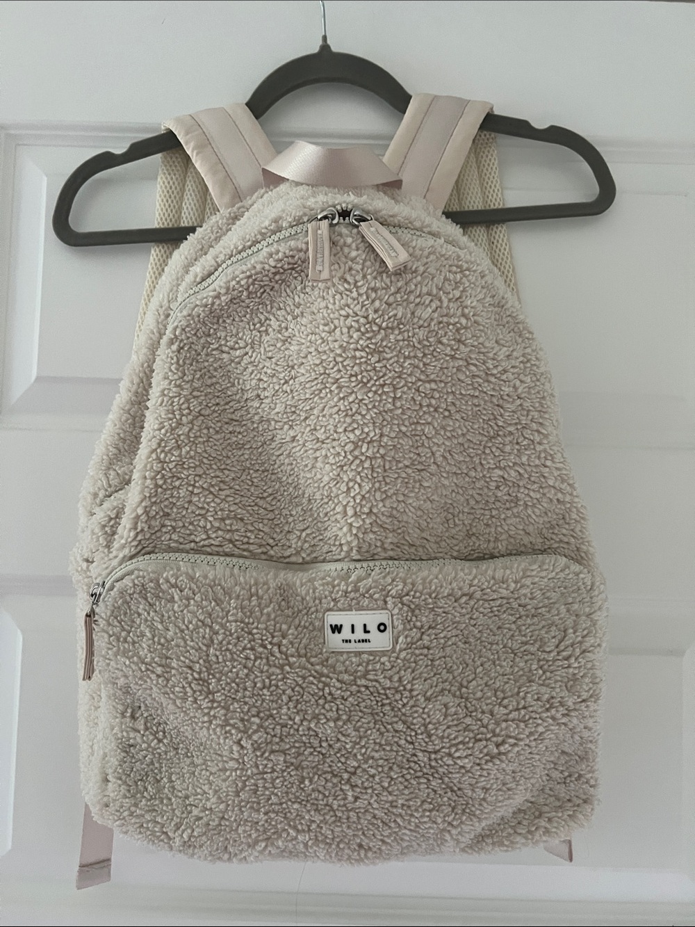 Wilo the Label Backpack Sherpa Teddy